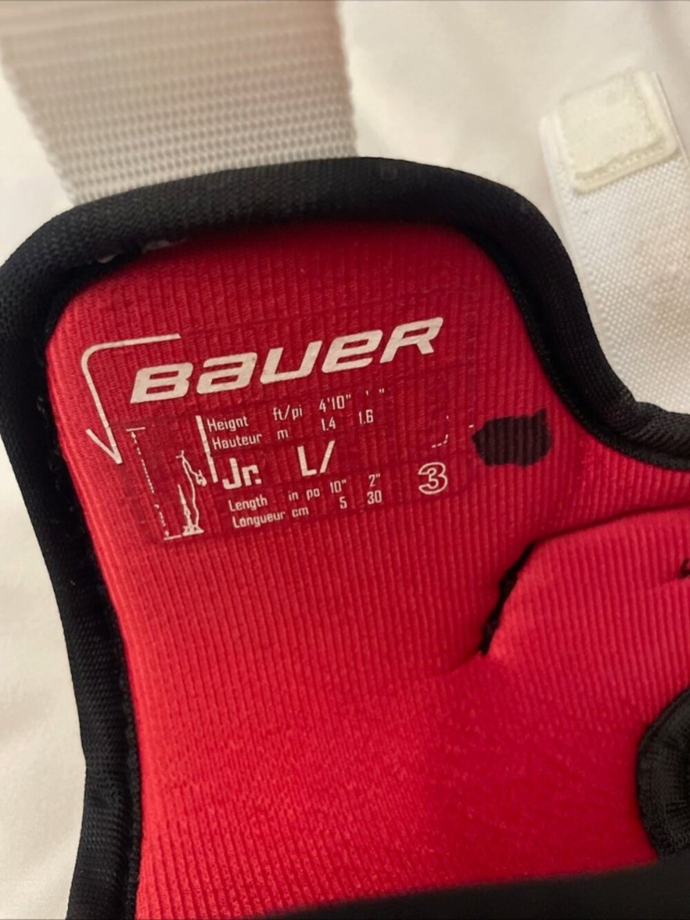 Bauer NSX Junior Large Hockey Elbow Pads - Picture 5 of 8